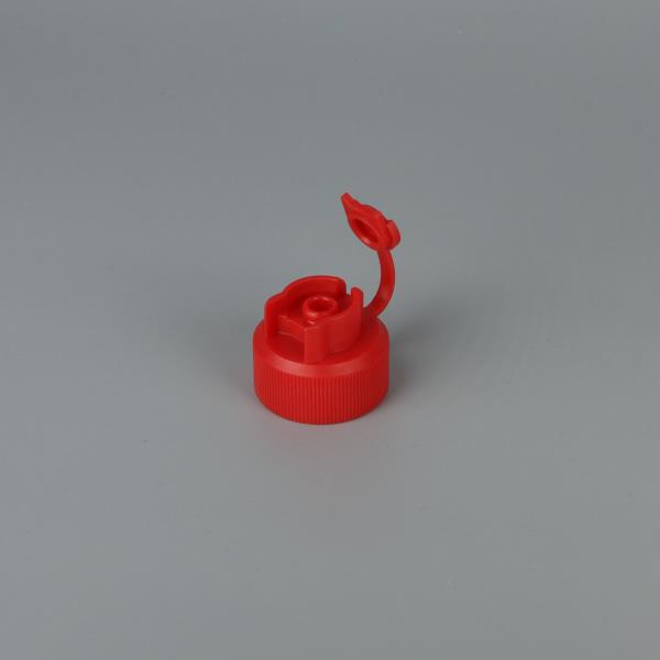 Child-resistant Charcoal Lighter Cap Closure 10-6156 with 0.029 inch dispensing orifices
